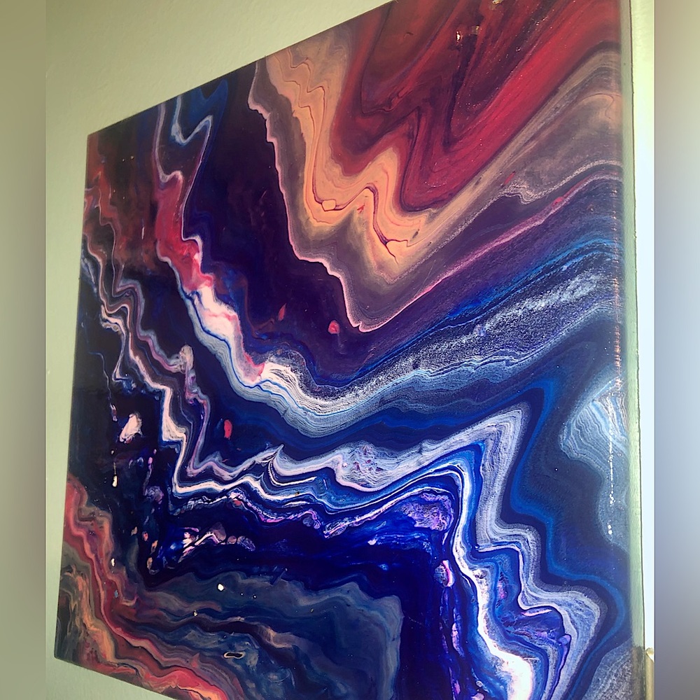 Acrylic pour painting!